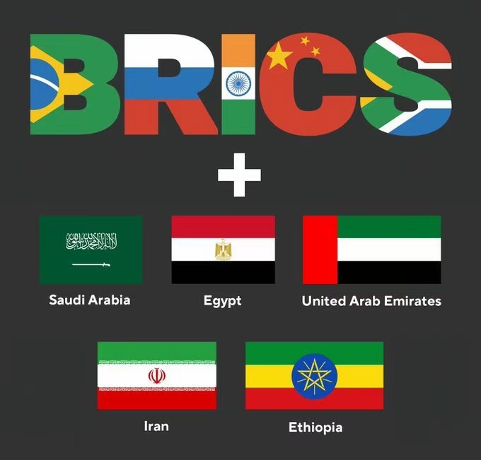 FIVE NEW NATIONS JOIN BRICS
